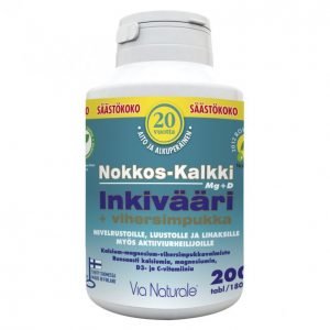 Via Naturale Nokkos-Kalkki Inkiv + Vihersimp 200kpl