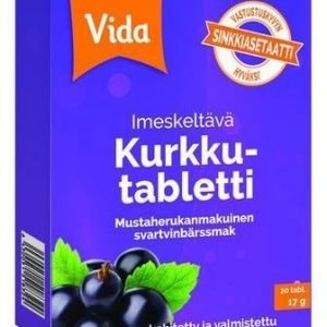 Vida Kurkkutabletti Mustaherukka