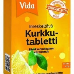 Vida Kurkkutabletti Sitruuna