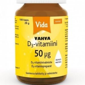 Vida Vahva D3-vitamiini 50ug