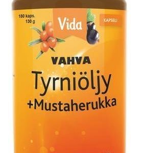 Vida Vahva Tyrniöljy + Mustaherukka