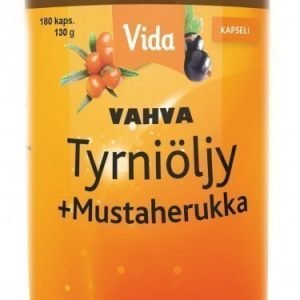 Vida Vahva Tyrniöljy + Mustaherukka