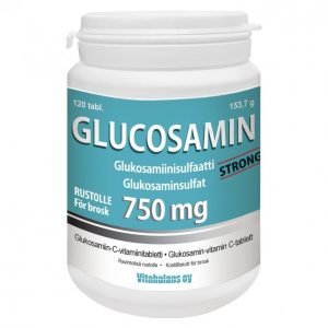 Vitabalans Glucosamin 750 Mg 120 Kpl Strong