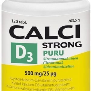 Vitabalans Puru Calci Strong + D3-vitamiini