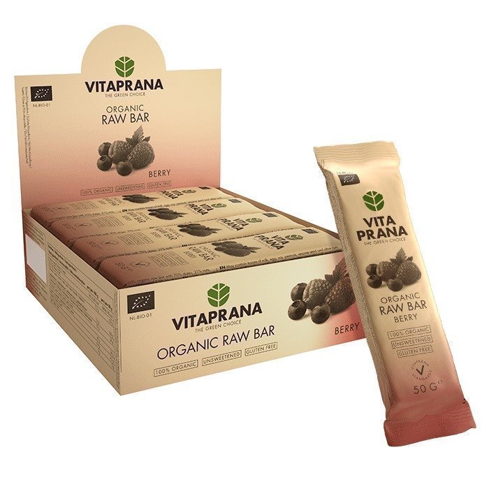 Vitaprana 12 x Organic Raw Bar 50 g