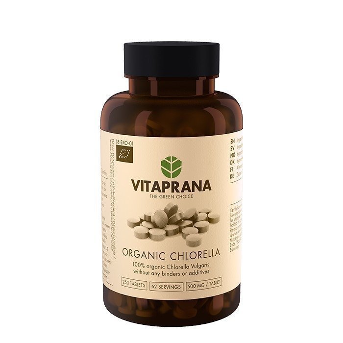 Vitaprana Organic Chlorella 250 tabs