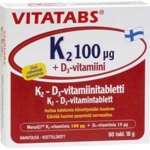 Vitatabs K2 + D3