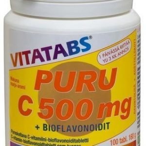 Vitatabs Puru-C 500 Mg + Bioflavonoidit