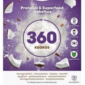 Voimaruoka 360 Wholefood Kookos