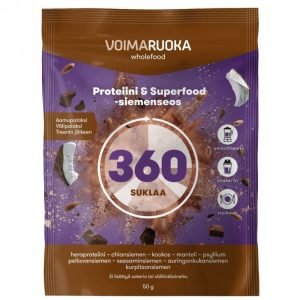 Voimaruoka 360 Wholefood Suklaa 50 G