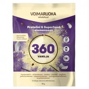 Voimaruoka 360 Wholefood Vanilja 50 G