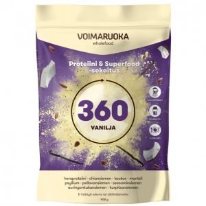 Voimaruoka 360 Wholefood Vanilja 908 G