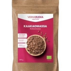 Voimaruoka Luomu Raakakaakaomassa