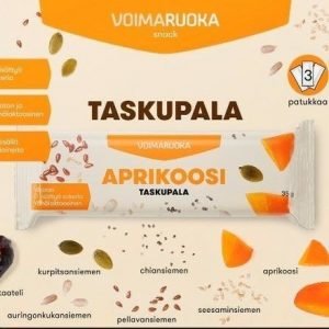 Voimaruoka Taskupala Aprikoosi 3-Pack