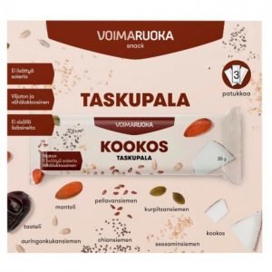 Voimaruoka Taskupala Kookos 3 X 35 G