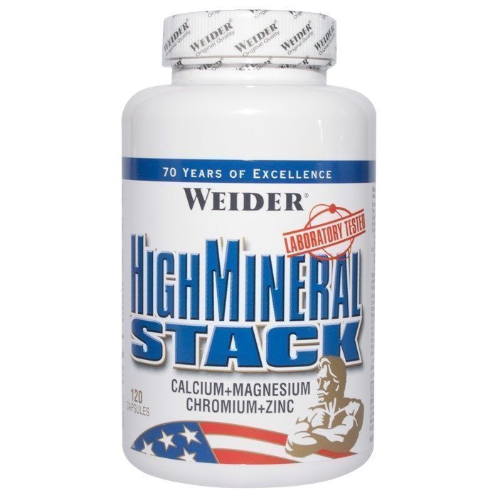 Weider High Mineral Stack 120 kapselia