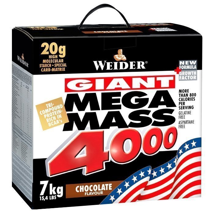 Weider Mega Mass 4000 7 kg Chocolate