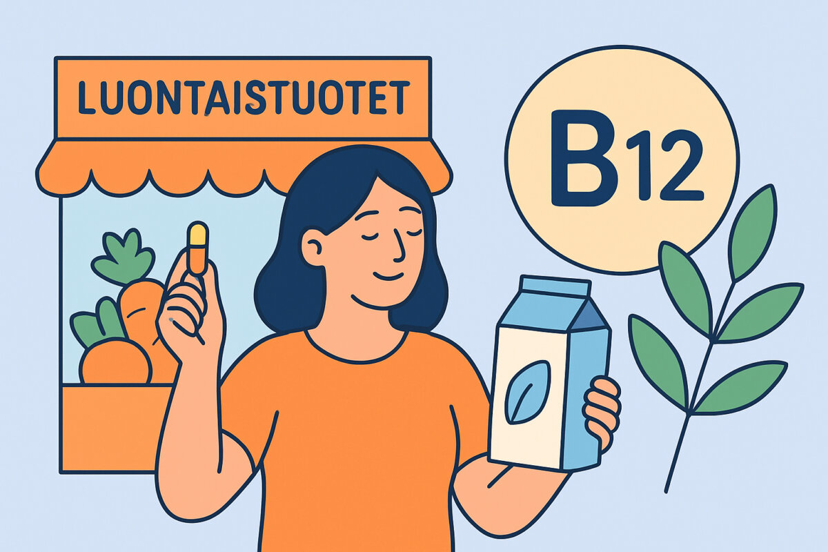 B12-vitamiini vegaaneille – lähteet ja saannin varmistaminen